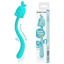 Stymulator łechtaczki Cute Bunny Pretty Love silikonowy 7 wibracji USB Pretty Love