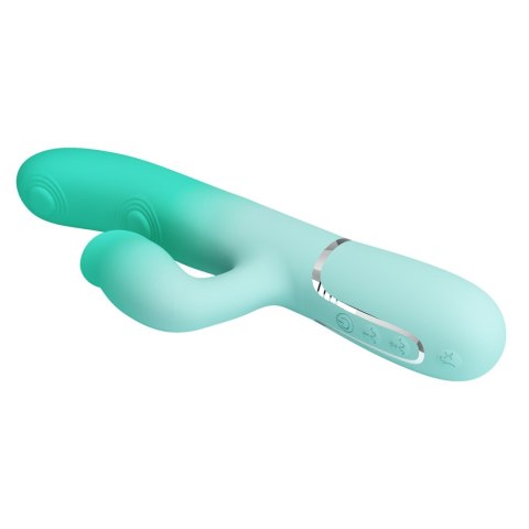 Wibrator króliczek Pretty Love Gigi silikonowy 7 pulsacji 7 lizania USB Pretty Love