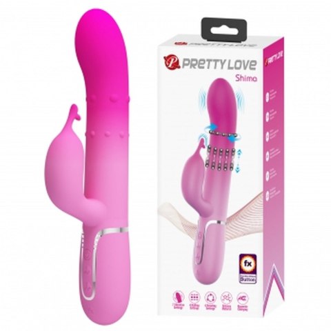 Wibrator króliczek Pretty Love Shima 7 wibracji 4 rotacje Pretty Love