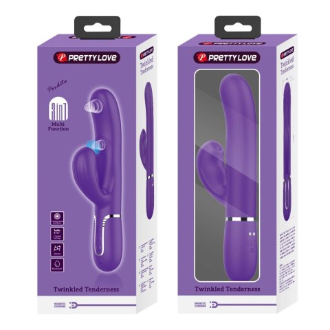 Wibrator króliczek Pretty Love silikonowy 14 funkcji USB Pretty Love