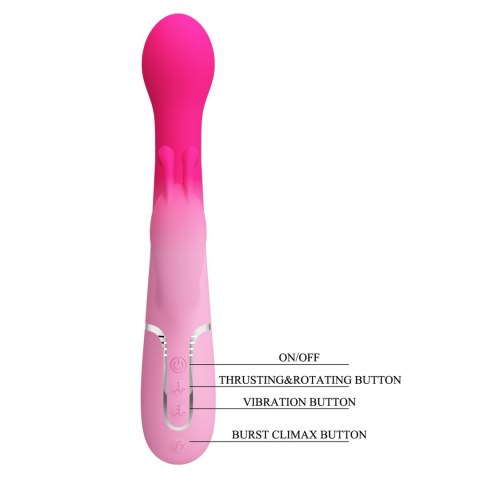 Wibrator króliczek silikonowy Pretty Love Dejon 7 wibracji Pretty Love