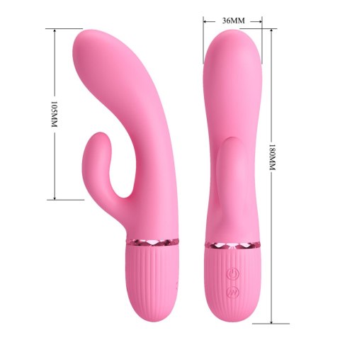 Wibrator króliczek silikonowy Pretty Love Marski 10 funkcji Pretty Love