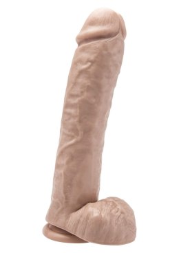 Dildo realistyczne ToyJoy z jądrami jasny 28 cm TOYJOY