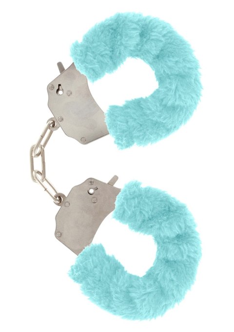 Kajdanki piórkowe regulowane ToyJoy aqua TOYJOY