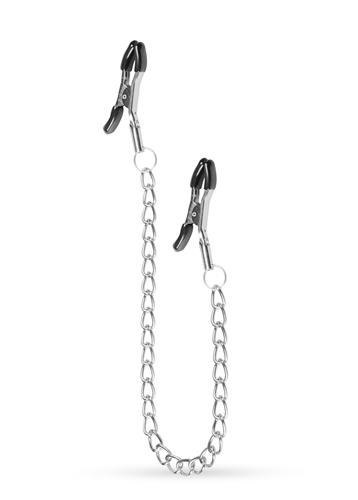 Klipsy na sutki z łańcuchem EasyToys srebrne 44 cm Easytoys