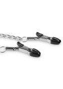 Klipsy na sutki z łańcuchem EasyToys srebrne 44 cm Easytoys
