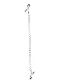 Klipsy na sutki z łańcuchem EasyToys srebrne 44 cm Easytoys