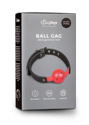 Knebel balonowy EasyToys czerwony regulowany Easytoys