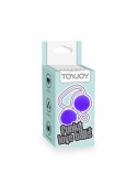 Kulki miłosne ToyJoy fioletowe ABS 3,5 cm TOYJOY