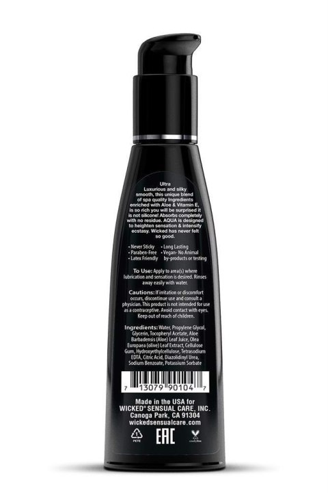 Lubrykant na bazie wody Wicked Aqua 120 ml Wicked Sensual Care