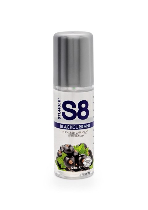 Lubrykant smakowy S8 o smaku czarnej porzeczki 125 ml Stimul8 S8