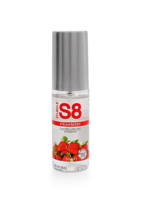Lubrykant wodny smakowy S8 truskawkowy 50ml Stimul8 S8
