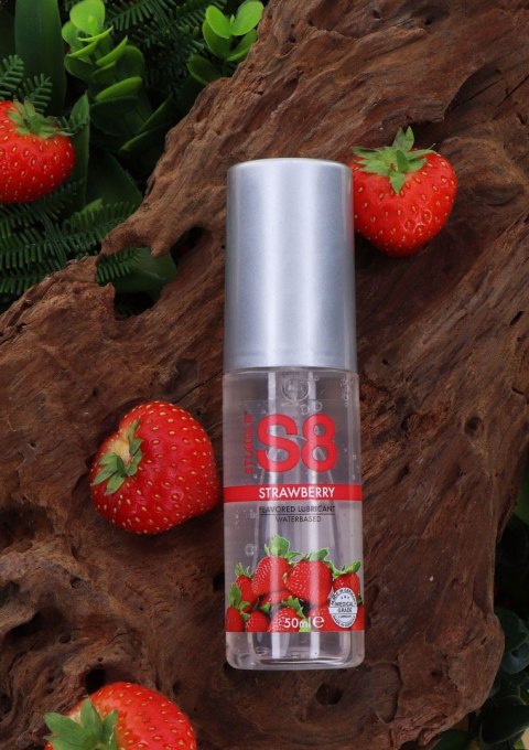 Lubrykant wodny smakowy S8 truskawkowy 50ml Stimul8 S8