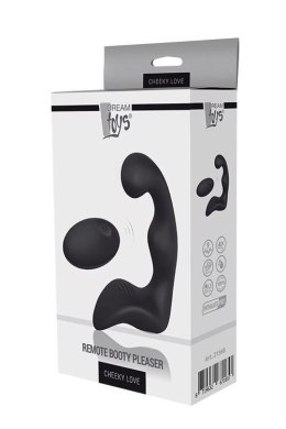 Masażer prostaty Cheeky Love Dream Toys silikonowy z pilotem czarny Dream Toys