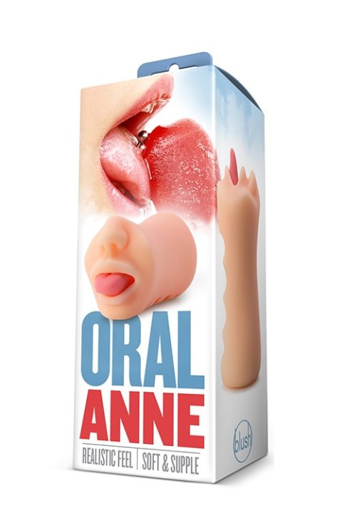 Masturbator oralny Oral Anne Blush TPE 12 cm Blush