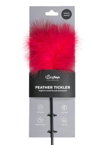 Pejcz z piórkami czerwony EasyToys 44 cm Easytoys