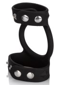Pierścień erekcyjny silikonowy regulowany Calexotics czarny 22 cm CalExotics