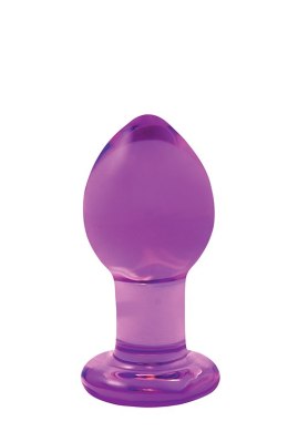 Plug analny szklany NS Novelties Crystal fioletowy NS Novelties