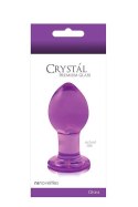Plug analny szklany NS Novelties Crystal fioletowy NS Novelties