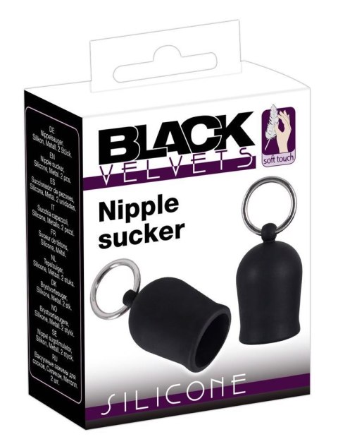 Pompki na sutki Black Velvets czarne silikonowe Black Velvets