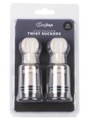 Pompki na sutki i łechtaczkę EasyToys transparentne małe 10 cm 2 szt Easytoys