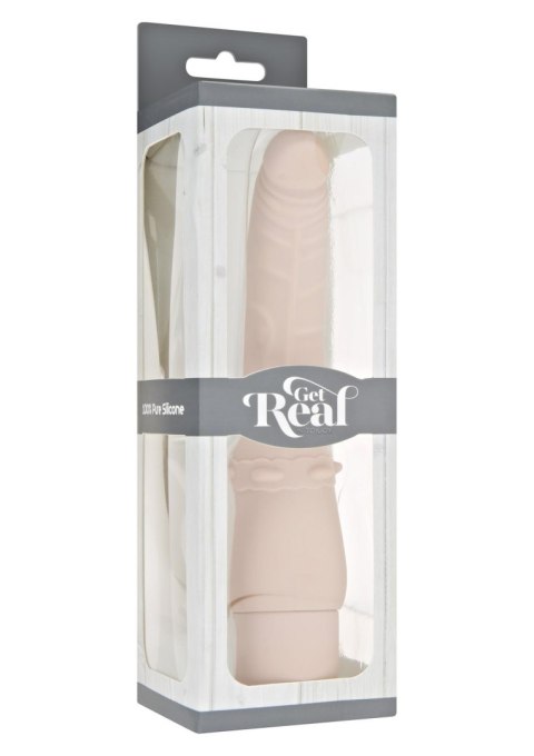 Wibrator realistyczny silikonowy ToyJoy jasny 21 cm TOYJOY