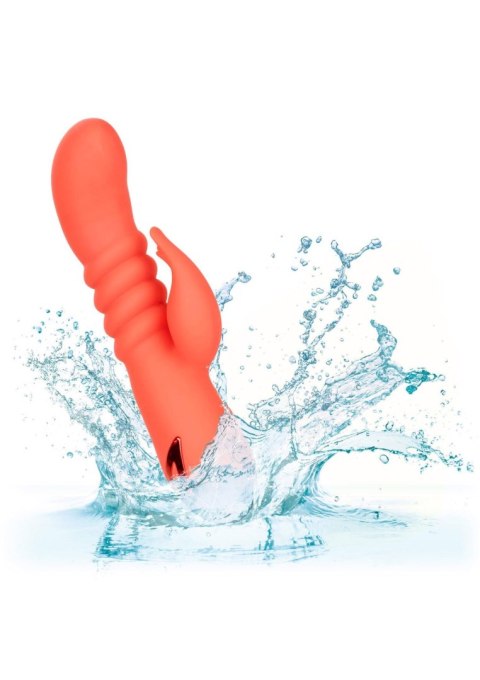 Wibrator silikonowy Calexotics Orange County Cutie pomarańczowy USB CalExotics