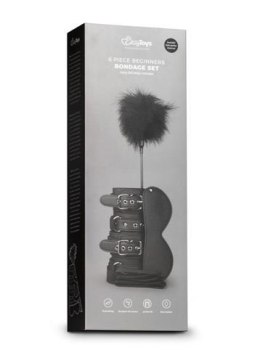 Zestaw kajdanek Beginners Bondage Fantasy EasyToys czarny Easytoys