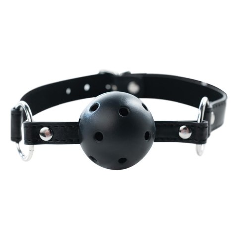 Knebel oddychający Fantasy czarny regulowany 63 cm Fantasy