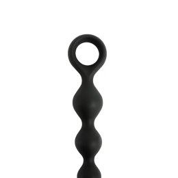 Koraliki analne silikonowe Fantasy czarne 20 cm Fantasy