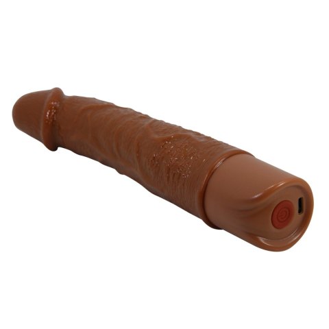 Realistyczny wibrator dildo Pretty Love Osric brązowy USB Pretty Love