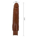 Realistyczny wibrator dildo Pretty Love Soren brązowy USB Pretty Love