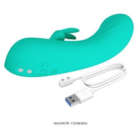 Wibrator króliczek Pretty Love DJ Stick 10 wibracji silikonowy USB Pretty Love