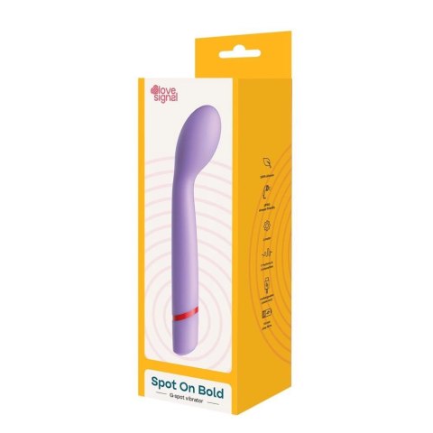 Wibrator punktu G Dreamtoys Spot On Bold silikonowy USB Dreamtoys