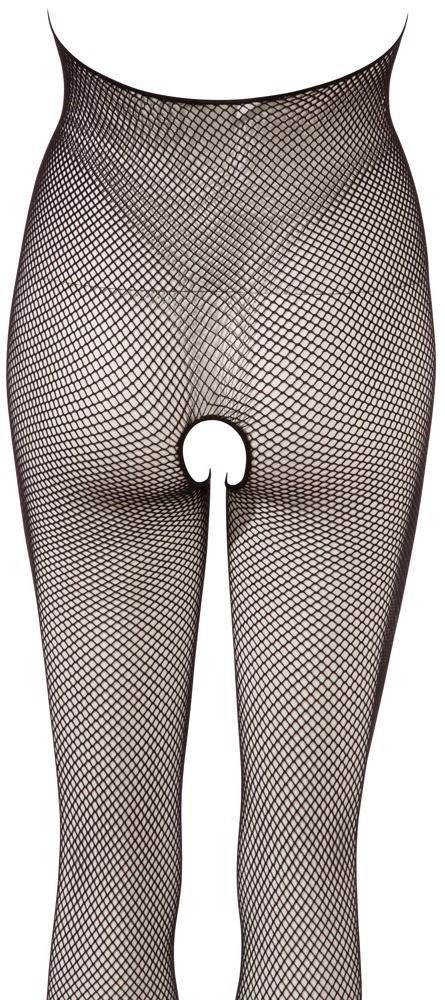 Bodystocking siatkowy z otworami czarny SL NO:XQSE NO:XQSE