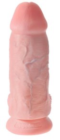 Dildo King Cock Chubby Light 22,9 cm PVC King Cock