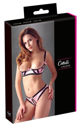 Komplet Shelf Bra satynowy Cottelli Lingerie 80B Cottelli LINGERIE