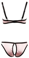 Komplet Shelf Bra satynowy Cottelli Lingerie 80B Cottelli LINGERIE