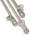 Szklane słomki do picia Willy 21,5 cm 4 sztuki