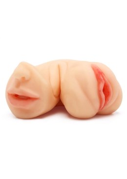 Ciasny odwracany masturbator wagina usta Hidden Desire jasna skóra 18 cm Hidden Desire