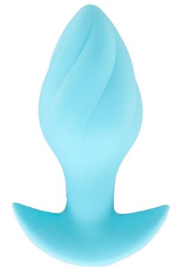 Korek analny wibrujący Cuties niebieski 7 trybów USB Cuties