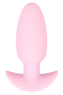 Korek analny wibrujący Cuties silikonowy różowy USB 8 cm Cuties