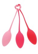 Kulki Kegla Mae B silikonowe różowe 16 cm Mae B