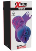 Masturbator silikonowy Seahorse Hidden Desire fioletowy 16 5 cm Hidden Desire