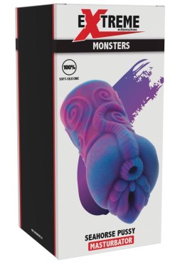 Masturbator silikonowy Seahorse Hidden Desire fioletowy 16 5 cm Hidden Desire