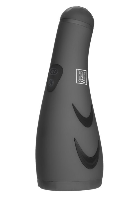 Masturbator z wibracją Calexotics Hydro Power szary 12 cm CalExotics