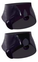 Men's Latex Briefs with Plug M Late X