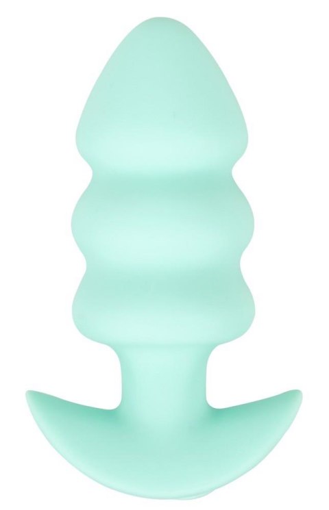 Mini korek analny wibrujący Cuties zielony USB Cuties