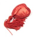 Czerwone serduszka na sutki z frędzelkiem Toyz4lovers Toyz4lovers