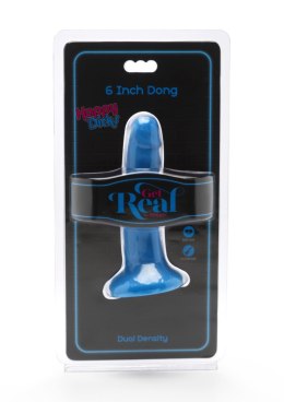 Dildo realistyczne Happy Dicks ToyJoy niebieskie 15 cm TOYJOY